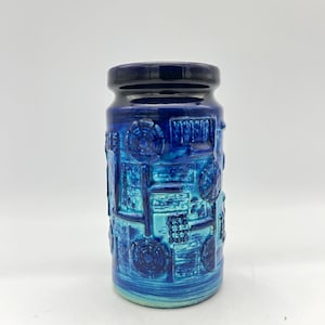 Bay Keramik, Design von Bodo Mans, Dekor Narvik, Vintage 1960er Jahre