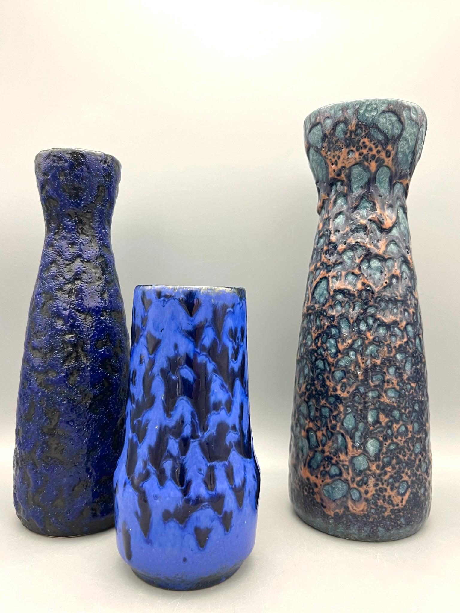 Scheurich Keramik 529/18 Intense Blue / Black Color Glaze