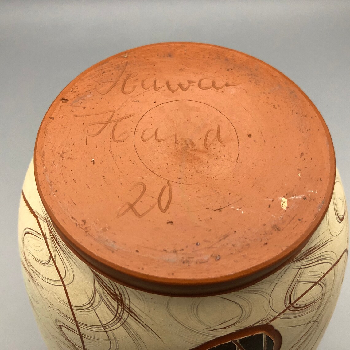 SAWA Hawaii Mid Century ceramic vase. Typical 1950s Etsy