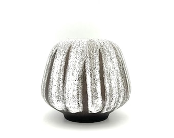 Jarrón vintage de lava gruesa Carstens Tönnieshof, cerámica de Alemania Occidental