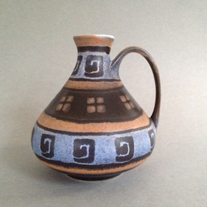 Dümler & Breiden  1380 / 15 Stunning  Vase  from the 1970s West Germany ceramic. WGP.