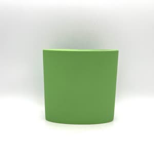 ASA Selection ,  quality ceramic , matte lime green Vintage vase made in the 1970s /1980s  West Germany. WGP.