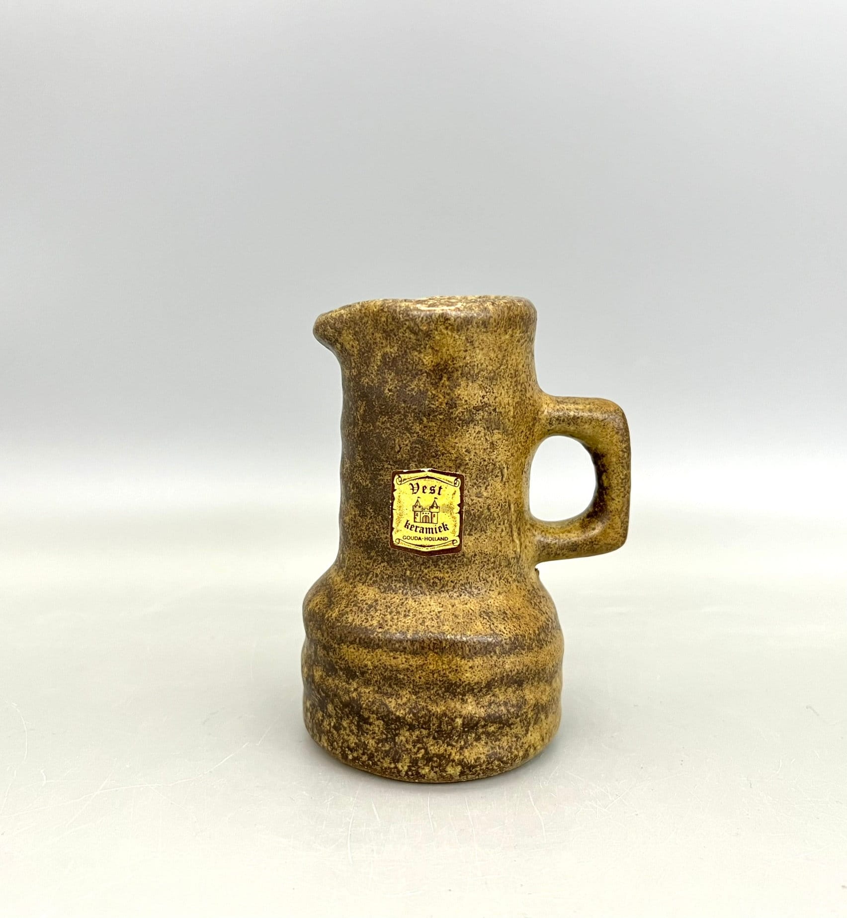 オランダ Fat Lava Vest Keramiek社 ヴィンテージ花瓶 オランダ Fat