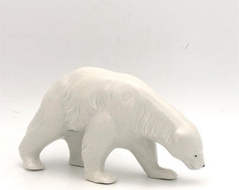 Wagner & Apel , Lippelsdorf / Thuringen white porselain Bear 1920 - 1949 in Germany Wagner & Apel , Lippelsdorf / Thuringen white porselain Bear 1920 - 1949 in Germany