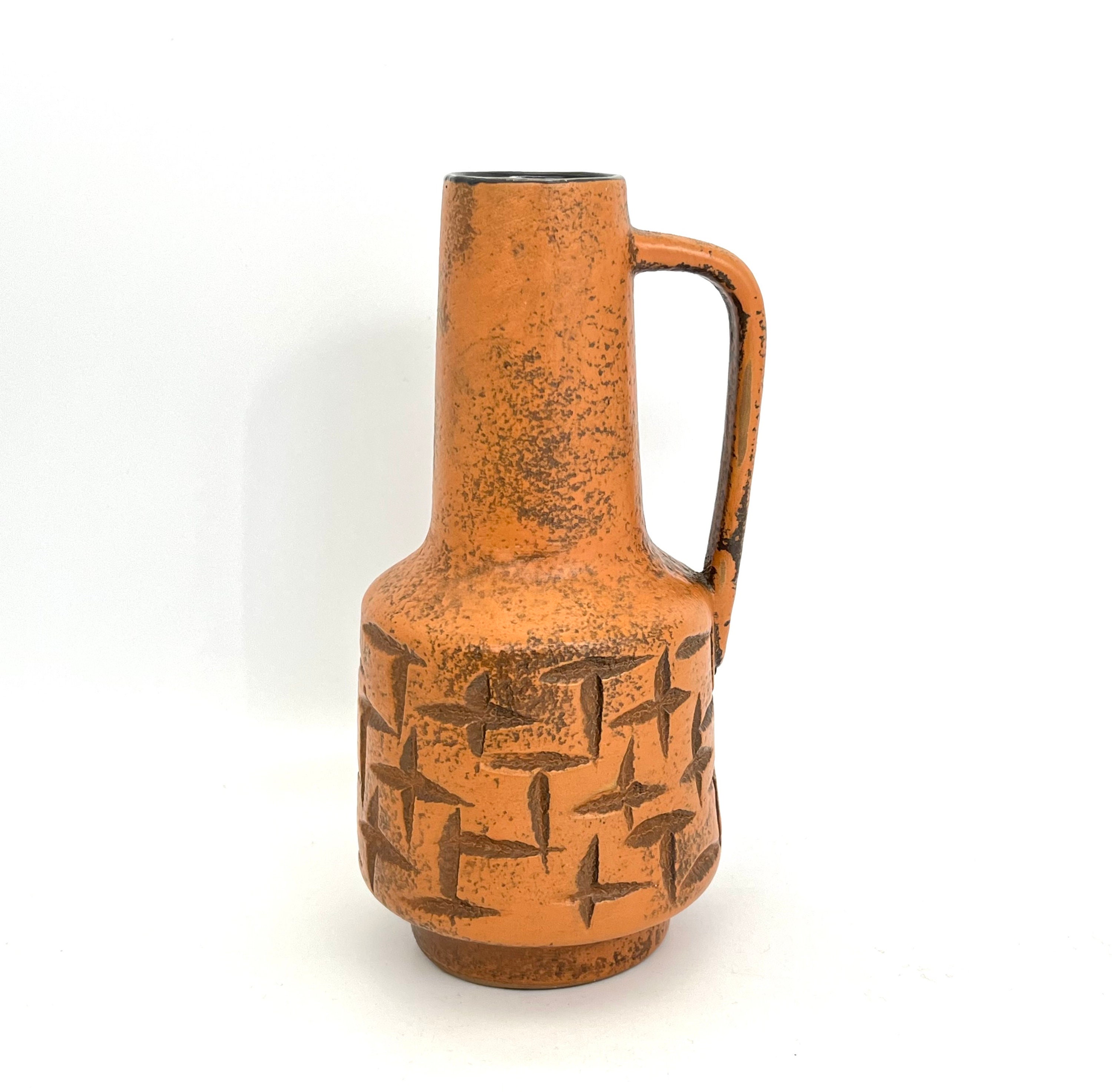 haldensleben fat lava ヴィンテージ　花瓶　ファットラバ Fat Lava＆German Art Pottery-ファットラバ-【Scheurich】Lora