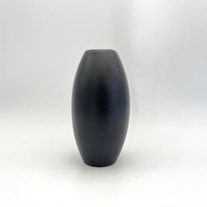 ASA Selection ,  quality ceramic , lovely small mat black Vintage vase made in the 1980s  West Germany. WGP.