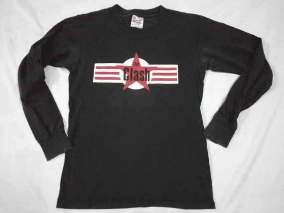 Vintage 90s THE CLASH Punk Rock T Shirt Punk Rock