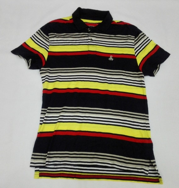 supreme striped polo