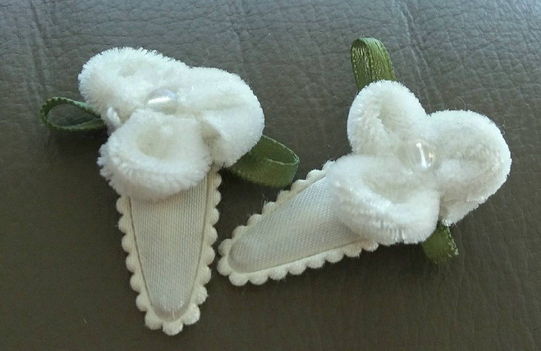 Hairpins velvet Flower. Etsy