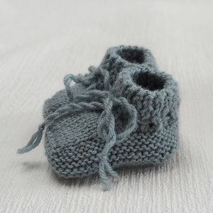 Newborn handknitt Homecoming Set Milo. image 7