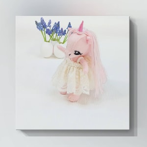 Little unicorn horse doll: &quot;Ivy&quot;.