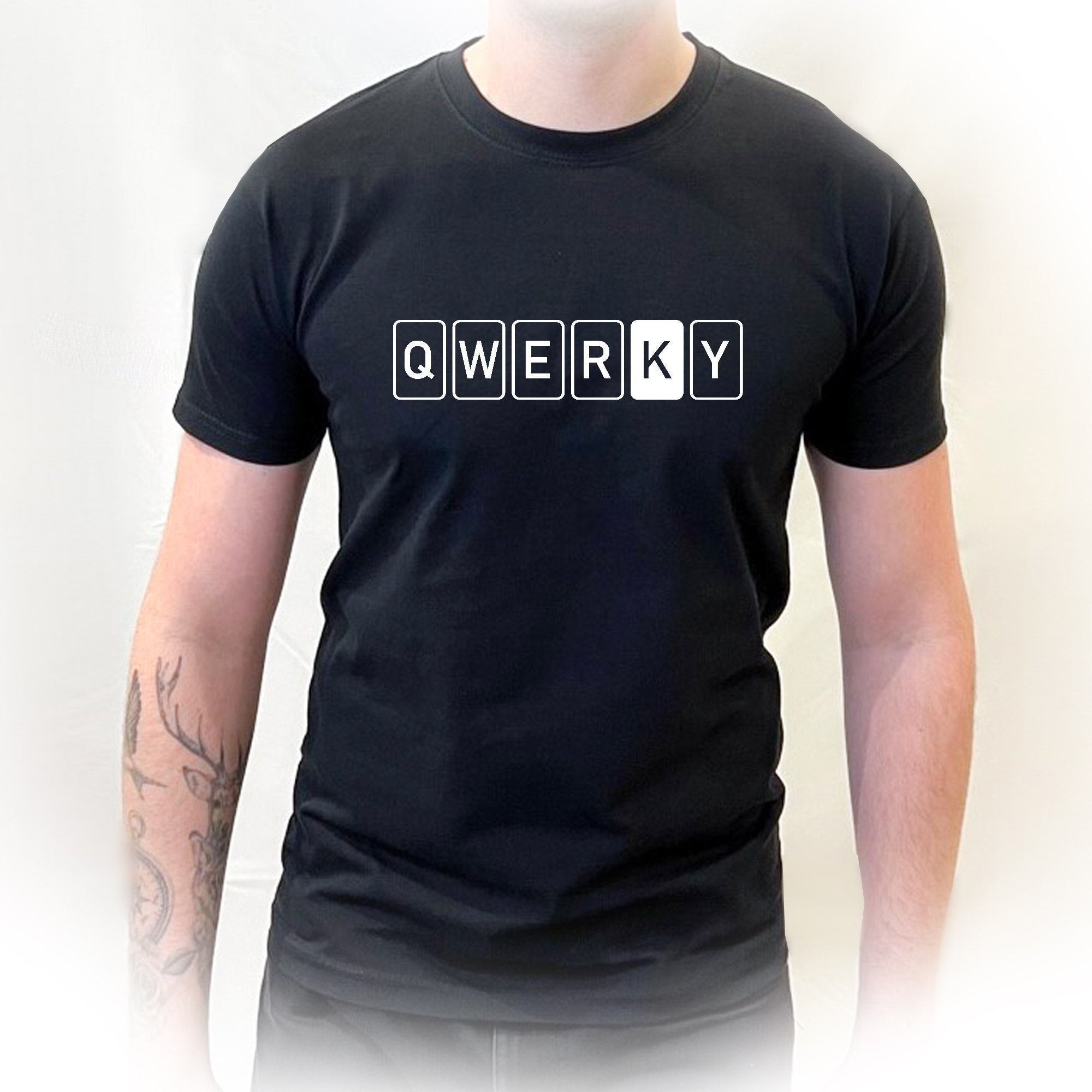 lidenskabelig Vugge Marco Polo Qwerky Tshirt Top Nerdy Qwerty / Quirky Tee - Etsy