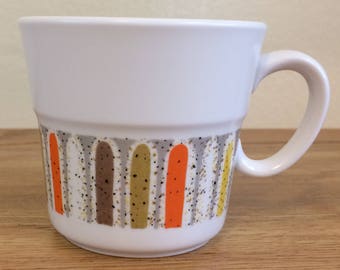 Vintage Noritake Progression China Mardi Gras 9019 Cup