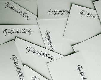 50 Names in Custom Calligraphy - Digital File for Personalized Wedding Bridal Gifts & Favors