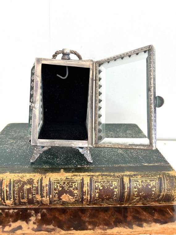 Vintage Jewelry Casket | Pocket Watch Display - image 7