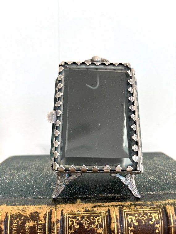Vintage Jewelry Casket | Pocket Watch Display - image 8