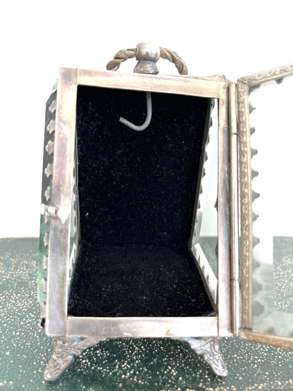 Vintage Jewelry Casket | Pocket Watch Display - image 9