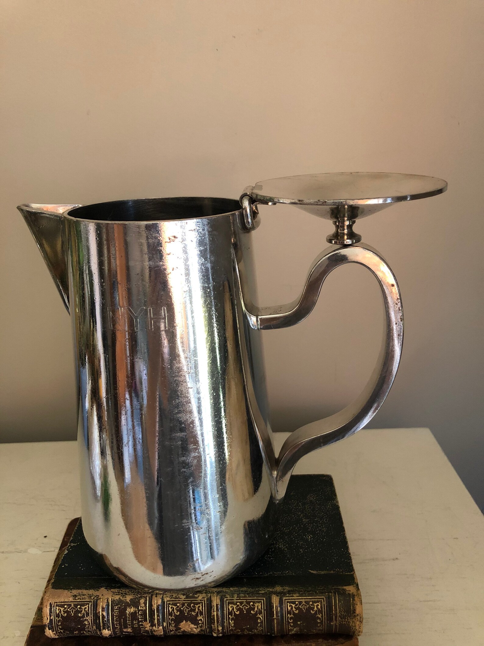 Vintage Hotel Coffee Pot Silver Plated New York Hotel Etsy