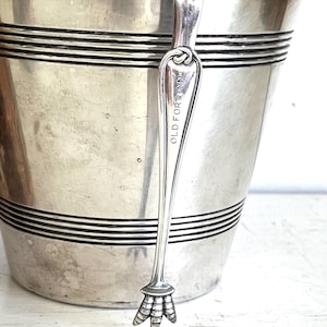 Vintage Hotel Silver Plate Sugar Tongs from the Old Fort Inn