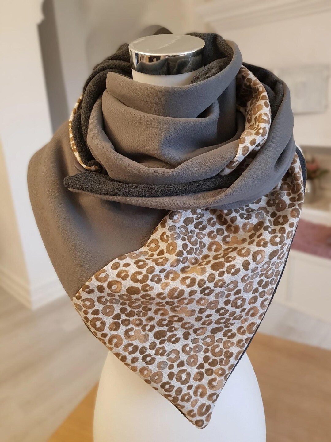 Sciarpa Stampa Animalier - Moda Da Donna | Italia - Foto 7