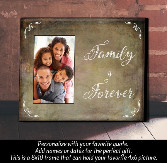 Personalized Picture Frame Family Anniversary Mother S Day Gift For Mom Sign Is Forever