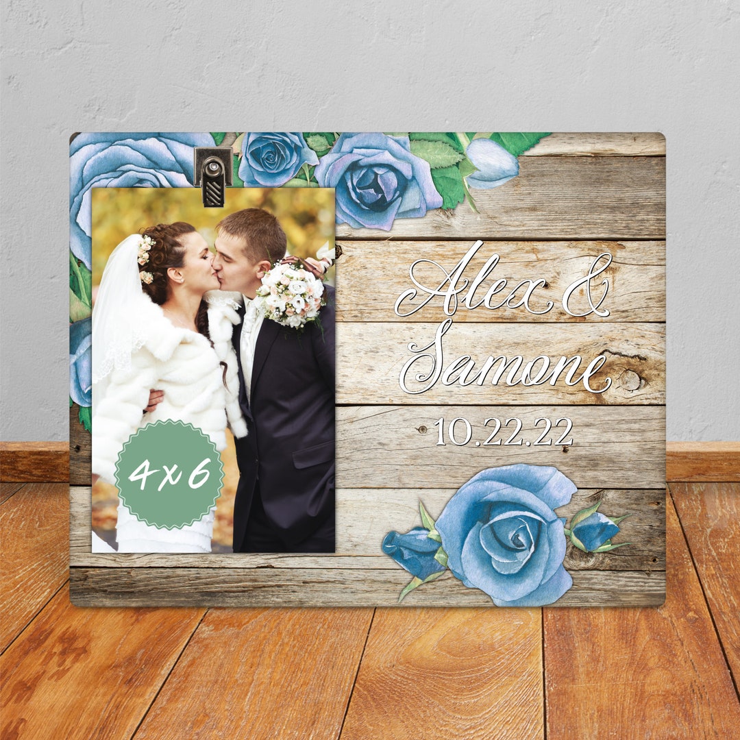 Laurels of Love Personalized Wedding Frame, Wedding Gift for
