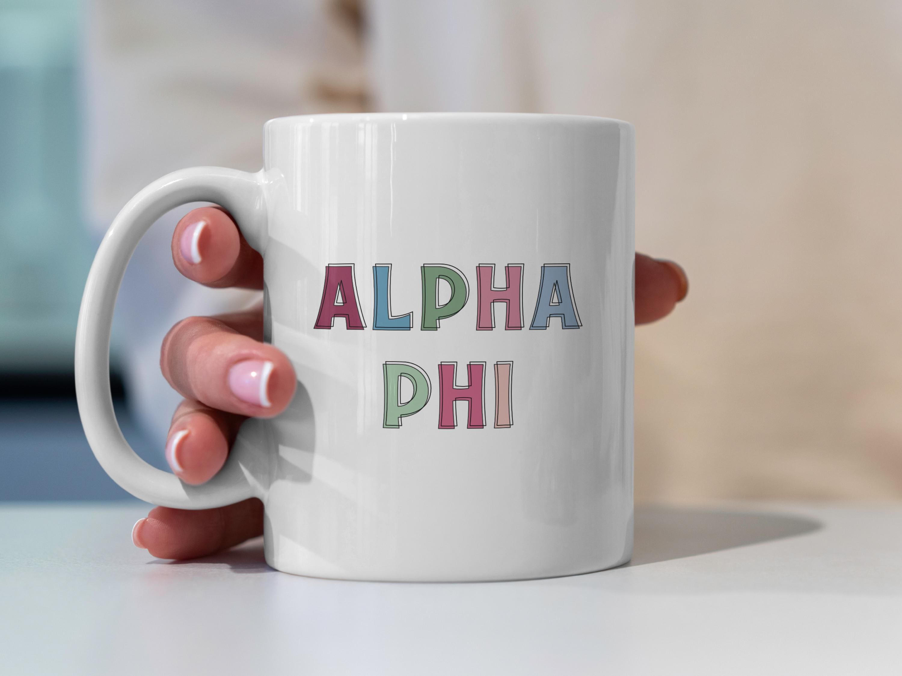 alpha phi alpha coffee mugs AKA® 40 oz Dual Logo Tumbler [v 2.0] main image 0