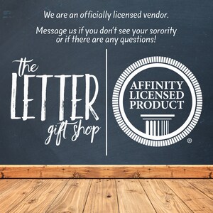 Alpha Chi Omega Sorority Ornament: Custom College Merch for Big Little