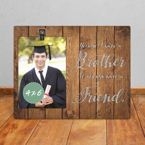 Thoughtful Brother & Best Friend Gift - Custom Photo Gift