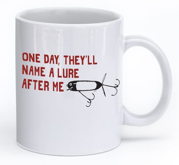 Fishing Coffee Mug Funny Coffee Cup Fisherman Gift Idea Etsy