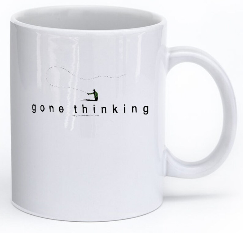 Fly Fishing Coffee Mug Fly Fishing Trout Cup Fly Fishing Gift Etsy