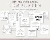 DIY Product Label Templates: Printable