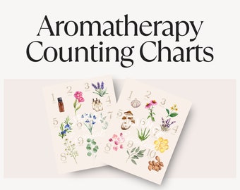 Aromatherapy and Plant Counting Chart: Printable
