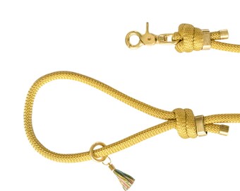 Mustard Paracord Dog Leash