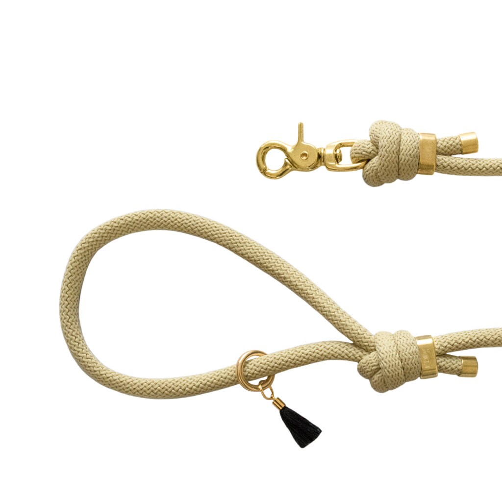 Laisse Pour Chien Paracorde Sable