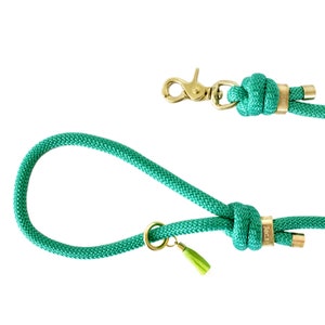 Green Paracord Dog Leash