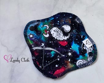 Scorpio 6” Cloth Panty Liner. Cloth Menstrual Pad