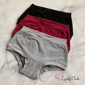 3 Pack MADE TO ORDER, woman boyshort panties , boyshorts, woman brief, scrundies, lingerie