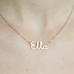 Custom Name Necklace - Personalized Name Jewelry - Custom Name Gifts - Your Name Necklace- Bridesmaid gifts - Mother Gift