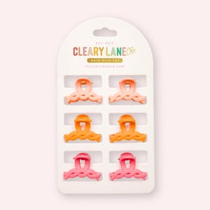 Colorful Hair Clips, Mini Hair Clip Set, Mini Claw Clip, Cute Hair Clip Set, Hair Accessories Gift