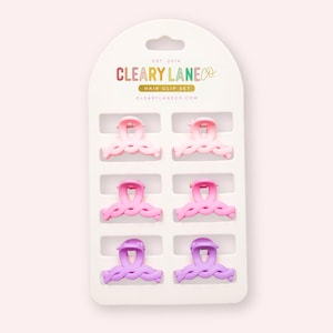 Colorful Hair Clips, Mini Hair Clip Set, Mini Claw Clip, Cute Hair Clip Set, Hair Accessories Gift