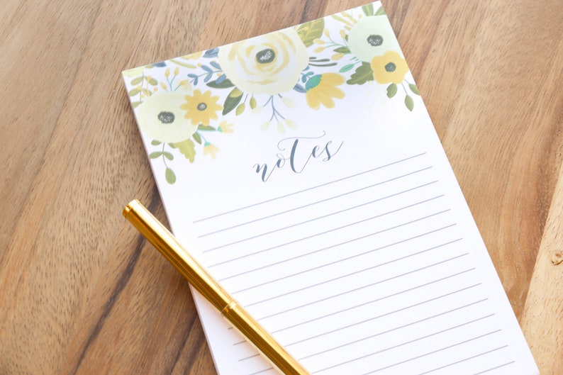 List Notepad Desk Notepad Stocking Stuffers for Women Notepad To Do List Office Notepad To Do Notepad Daily Planner Notepad #CLN106