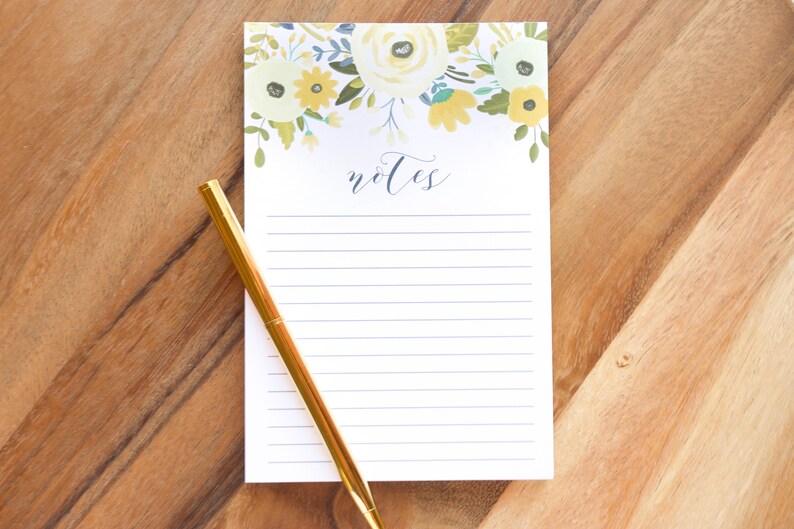 List Notepad Desk Notepad Stocking Stuffers for Women Notepad To Do List Office Notepad To Do Notepad Daily Planner Notepad #CLN106