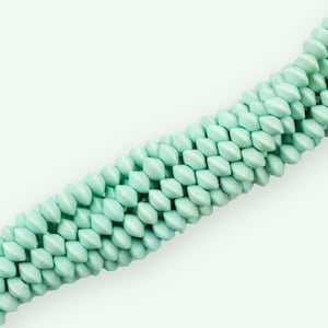 8mm Wood Saucer Beads, Wooden Beads, 8x5mm Wood Lentil Spacer Beads, Wholesale Beads, Wood Bead Strands, 16 inch strand, Mint