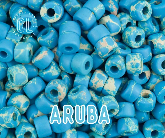 Forte Gemstone Beads 8x6mm Gemstone Pony Beads Gemstone Forte Bracelet Beads Aruba Etsy