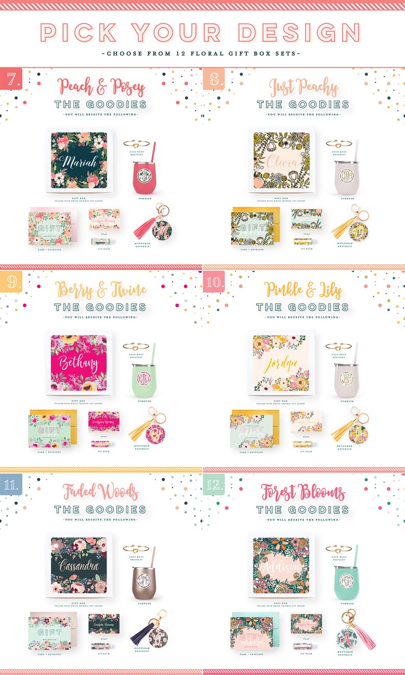 Gift Basket For Her Custom Gift Box Just Because Gift Box Etsy