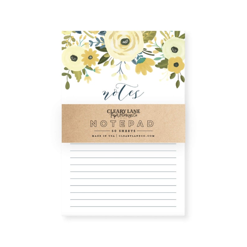 List Notepad Desk Notepad Stocking Stuffers for Women Notepad To Do List Office Notepad To Do Notepad Daily Planner Notepad #CLN106