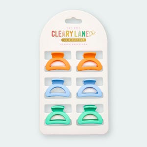 Colorful Hair Clips, Mini Hair Clip Set, Mini Claw Clip, Cute Hair Clip Set, Hair Accessories Gift