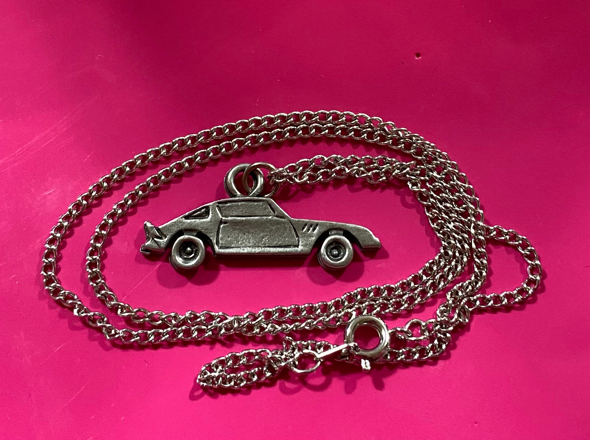 Traceys Racing Jewelry Camaro Stock Car Necklace Etsy