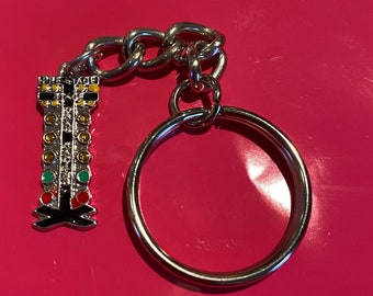 Traceys racing jewelry staging light christmas tree drag racing keychain